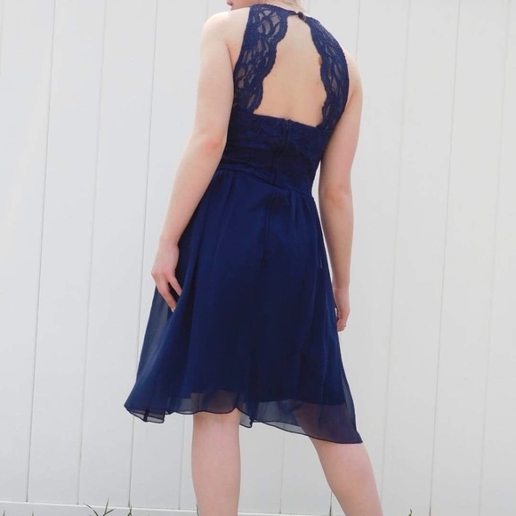 Blue Le Chateau Dress - Picture 1 of 3
